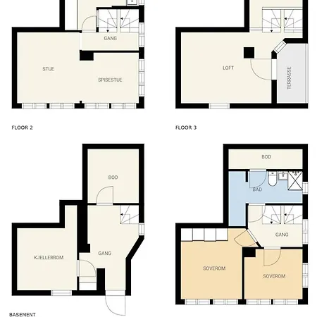 Dinbnb Homes I 200m To Bryggen I Make Memories With Friends And Family! Vakantiehuis *